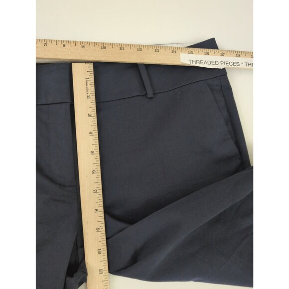 Ann Taylor Pants Womens 10 Blue Straight Leg Career Professional Office - Picture 8 of 10